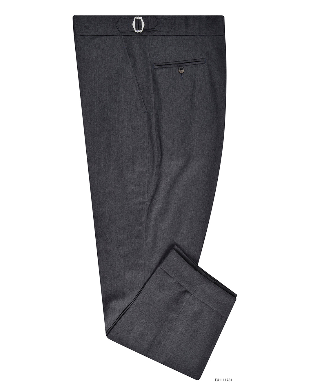 Cerruti: Steel Grey Dress Wool - 1