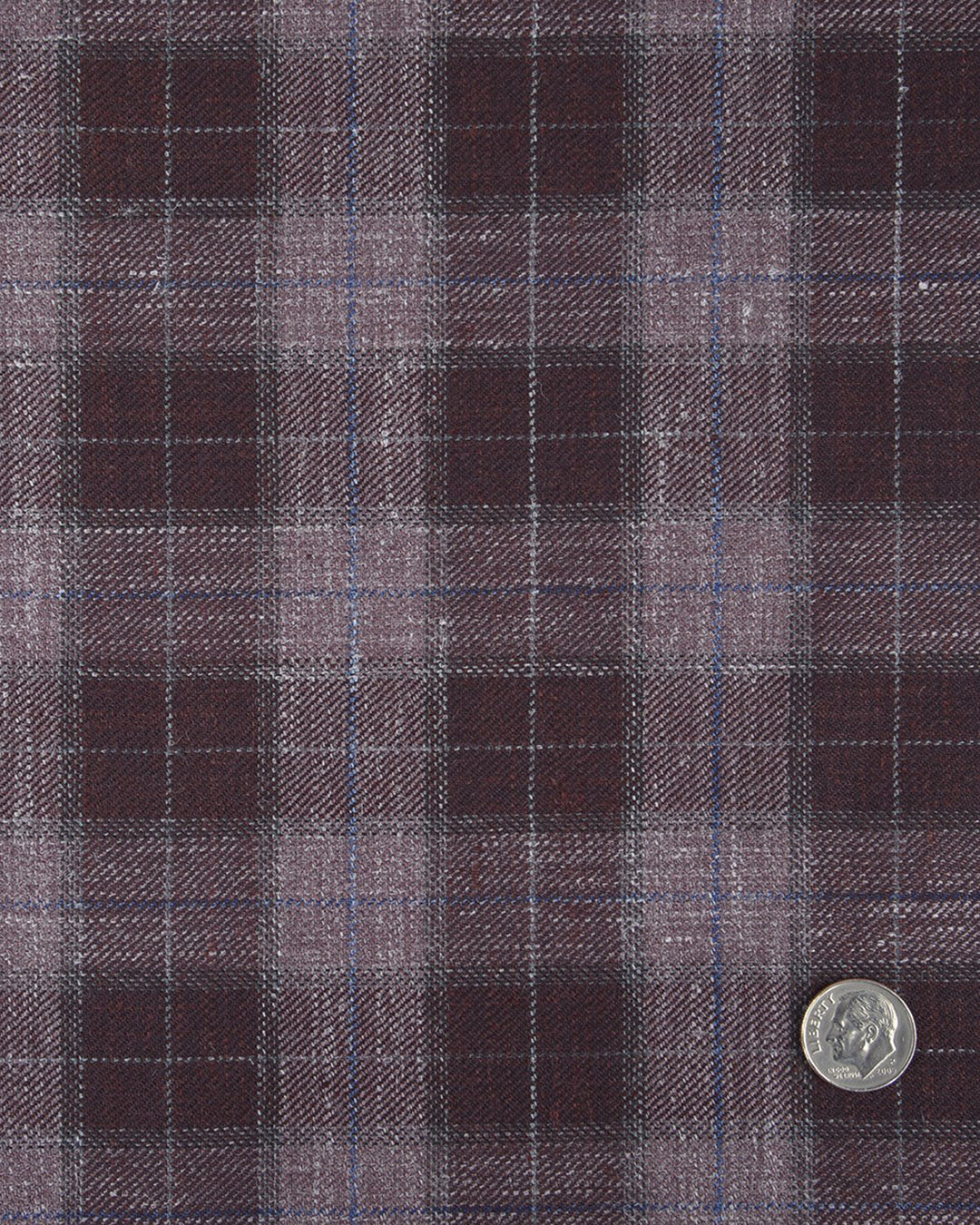 EThomas Voilet Silver Mulberry Tartan Plaid Jacket - 3