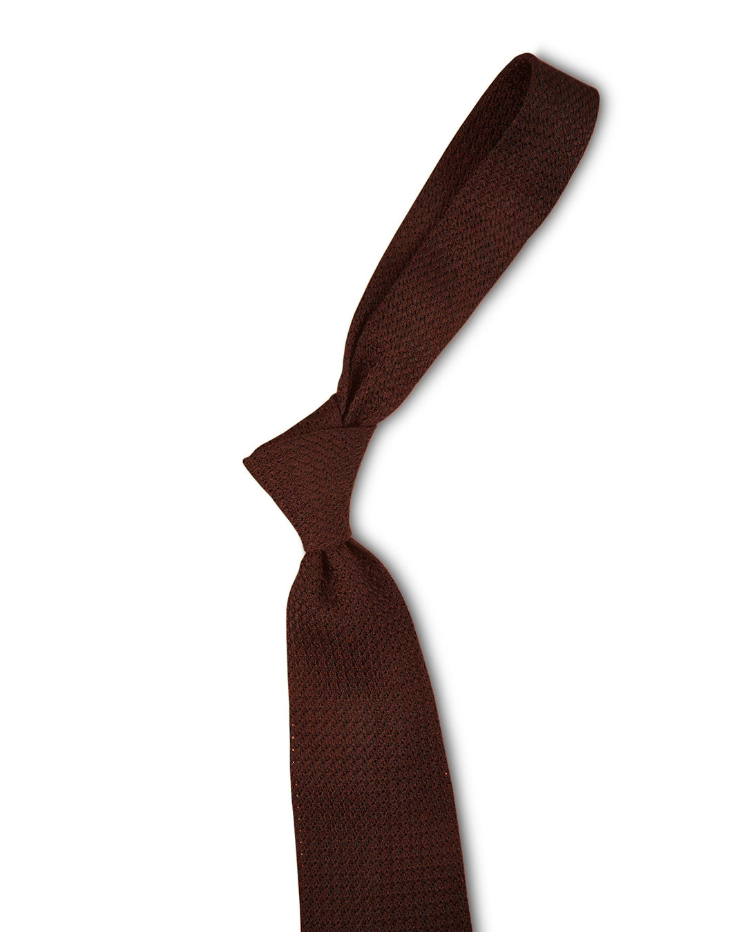 Grenadine Garza Grossa Brown Tie - 1