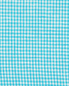 Blue Mini Gingham Linen