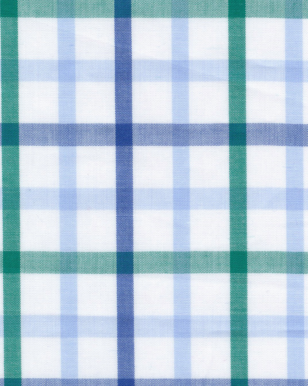 Green Blue Large Tattersall - 4