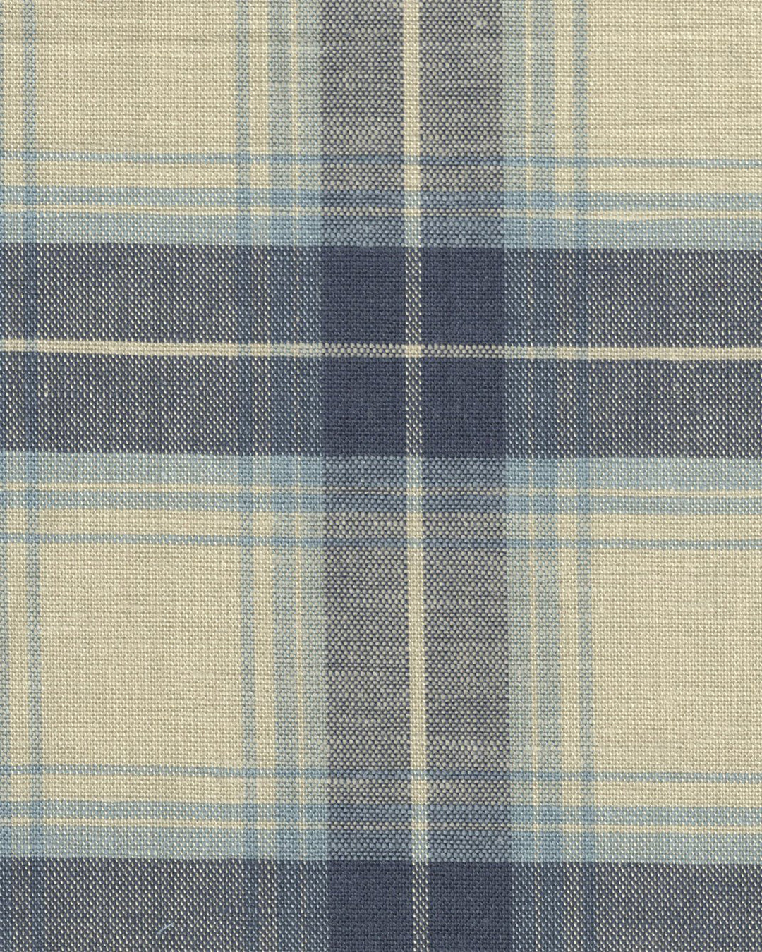 Ecru Grey Light Plaid - 4