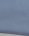 Sic-Tess White Blue Pencil-Stripes With Silk