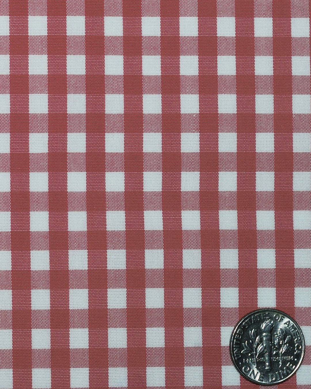 Salmon Pink Gingham - 4