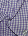 Purple Blue Mini Gingham