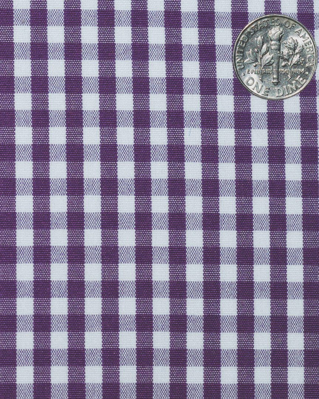 Purple White Gingham - 4