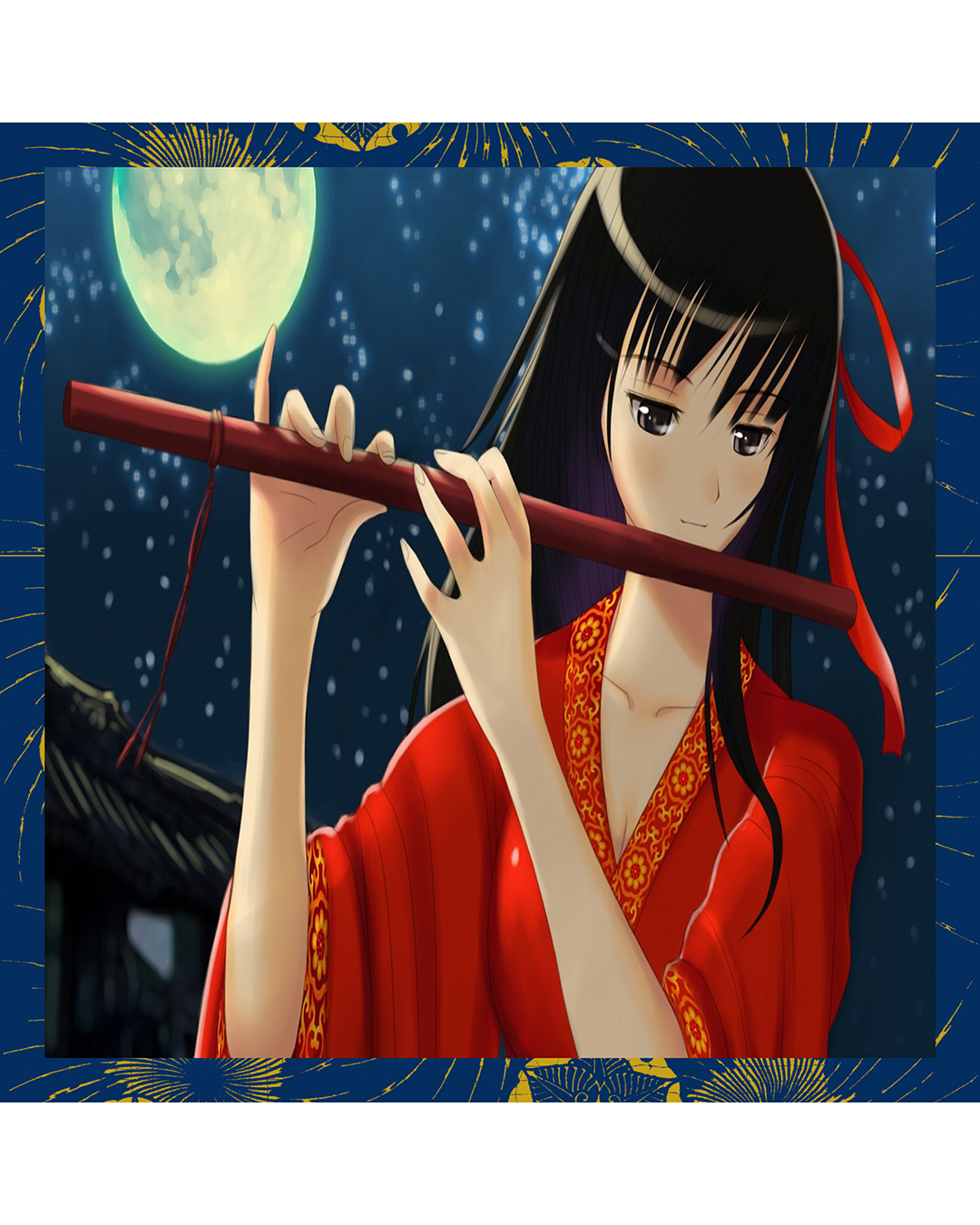 Pocket Square - Pensive Flute - 1