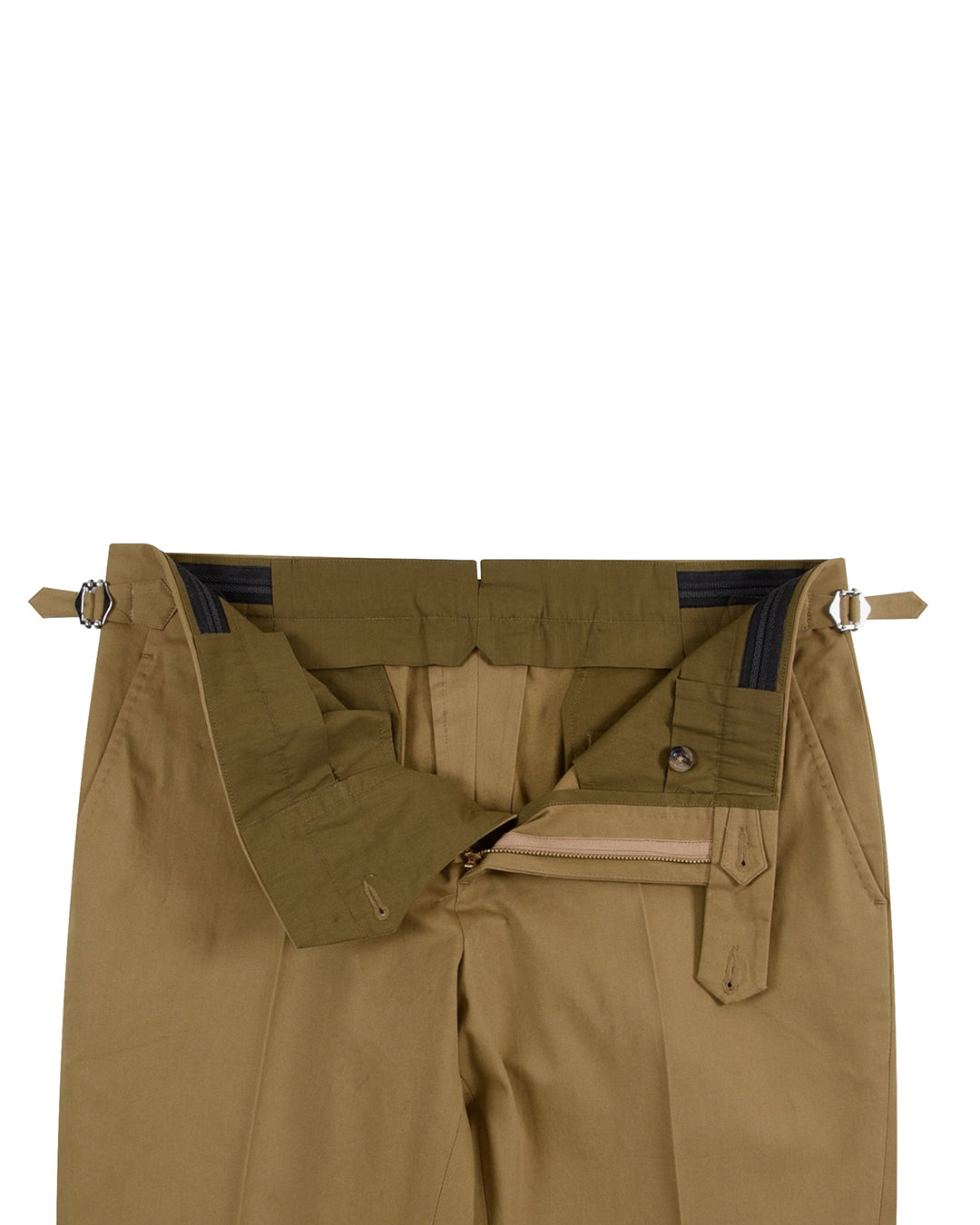 Golden Khaki Twill Dress Pant - 3