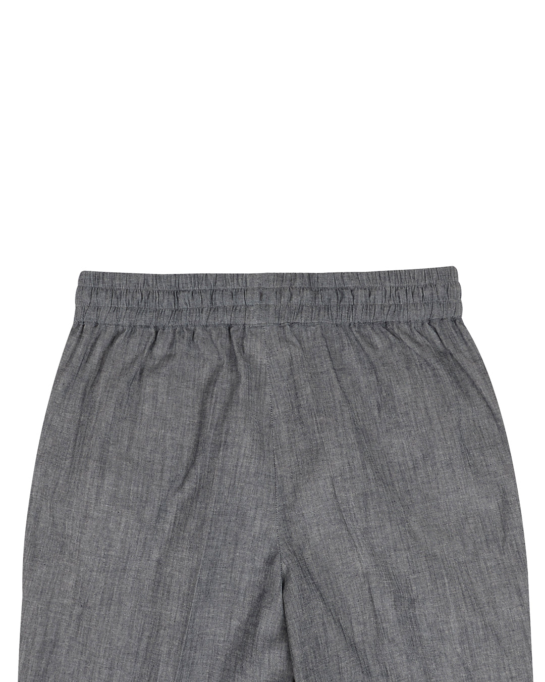 Indigo Stretchable Denim Chambrey - 3