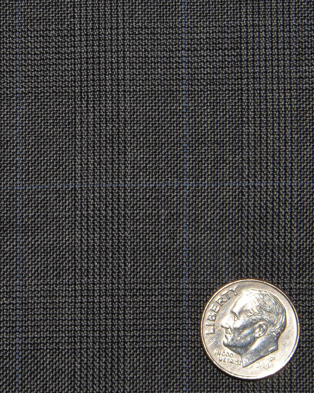 Loro Piana: Dark Grey Glen Checks