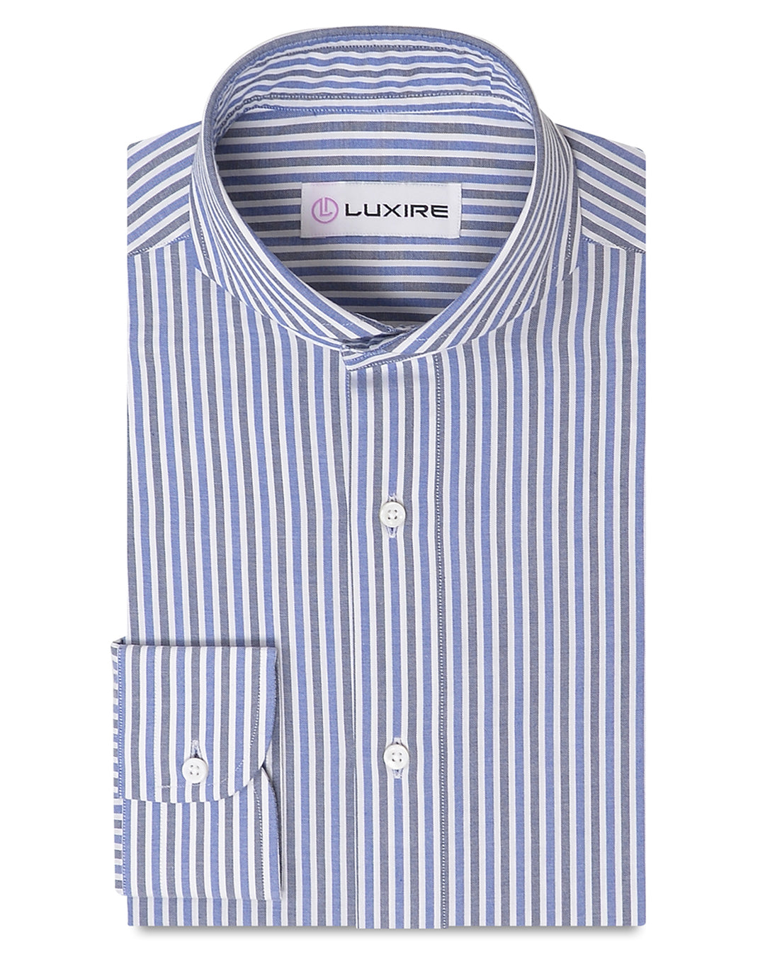 Light Dark Blue Stripes - 1