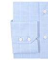 Light Sky Blue Glen Plaid