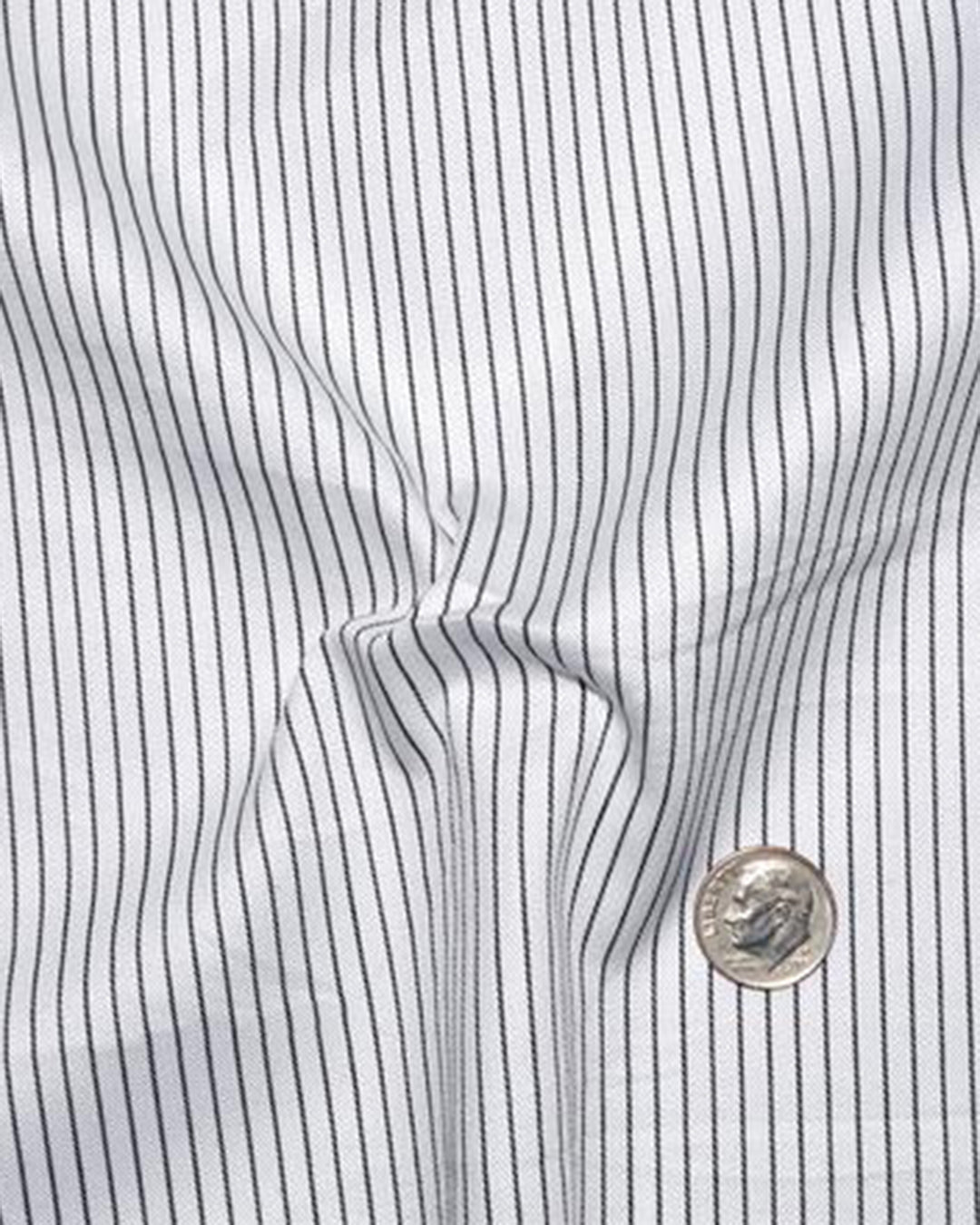 Luxire Presto: Monti White & Black Pin Stripes - 5