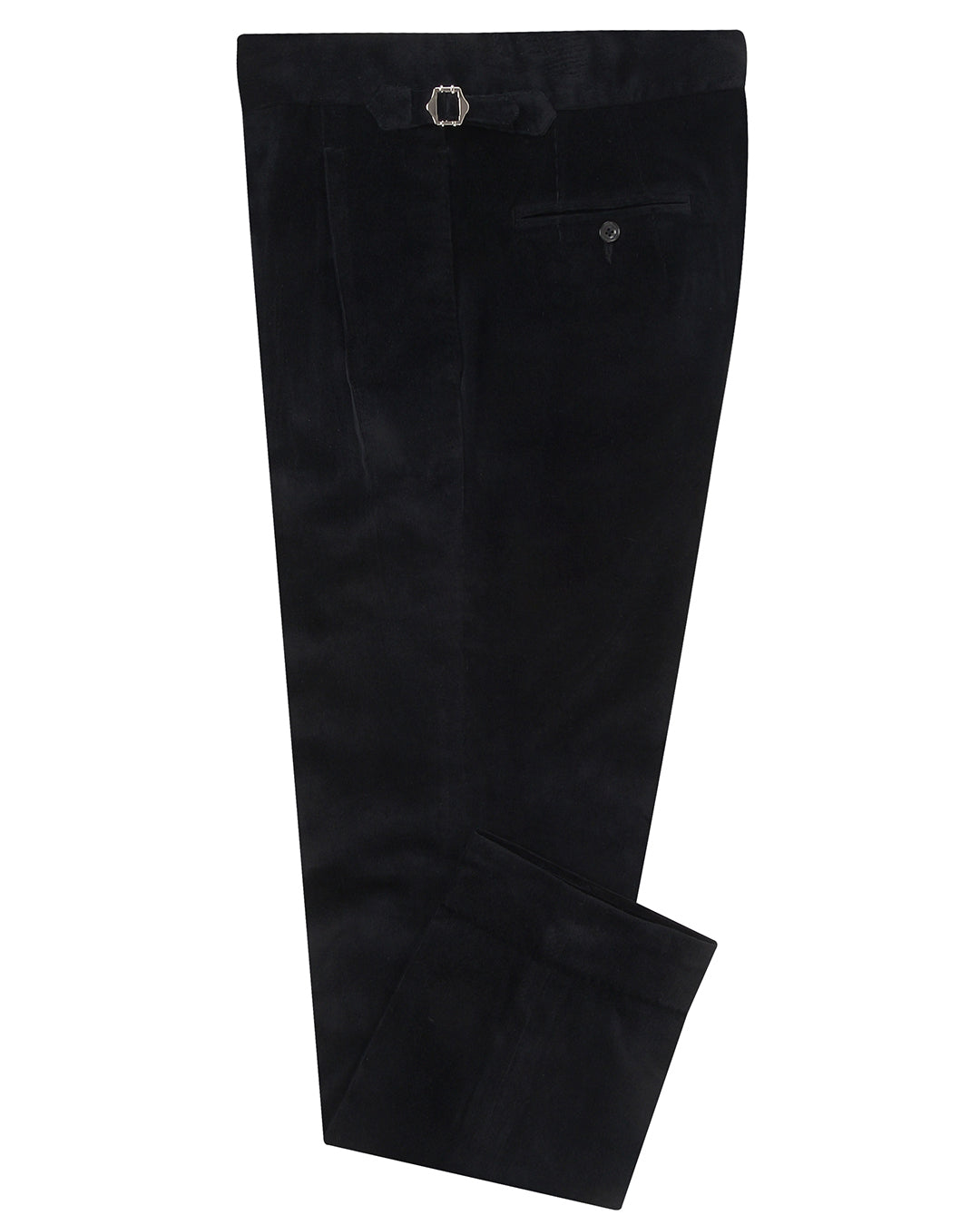 Midnight Black Corduroy 20 Wale - 1
