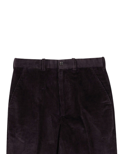 Modrone 8-Wale Dark Purple Corduroy