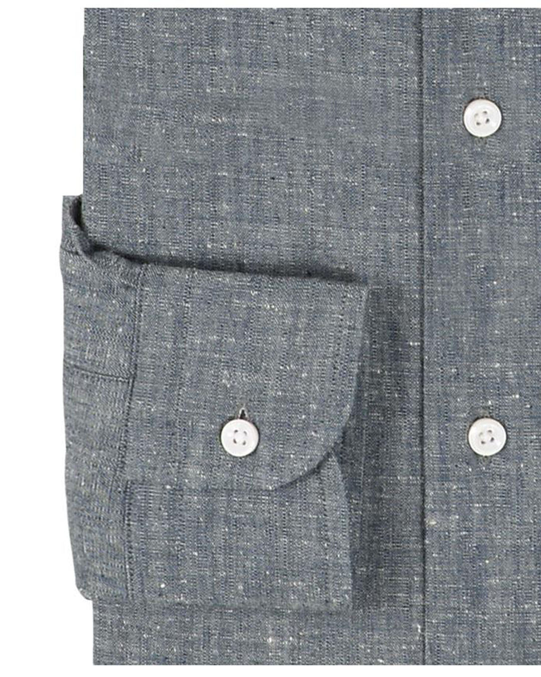 Indigo Speckled Chambray by Kuroki Japan