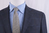 Linen Tie: Black White Houndstooth