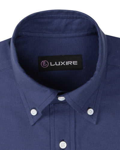 Navy Overdye Casual Shirt