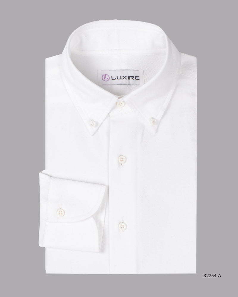 Grandi and Rubinelli Dotted Dobby White