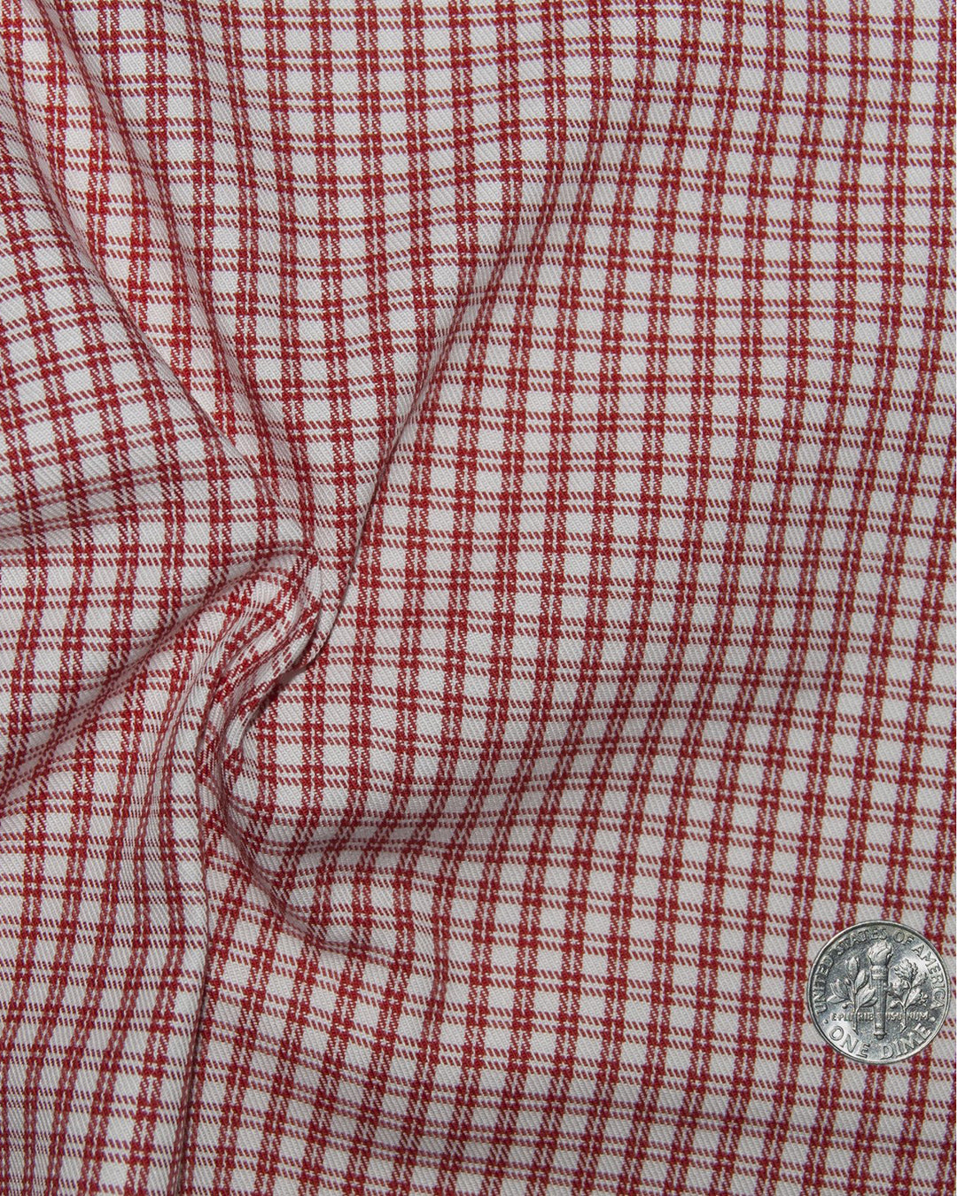 Friday Shirt:Red Double Pin Checks