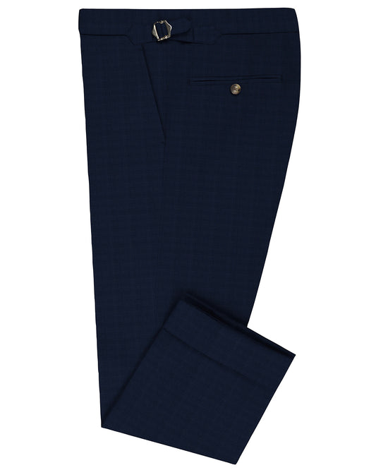 VBC Blue Black Mini Checks Pants