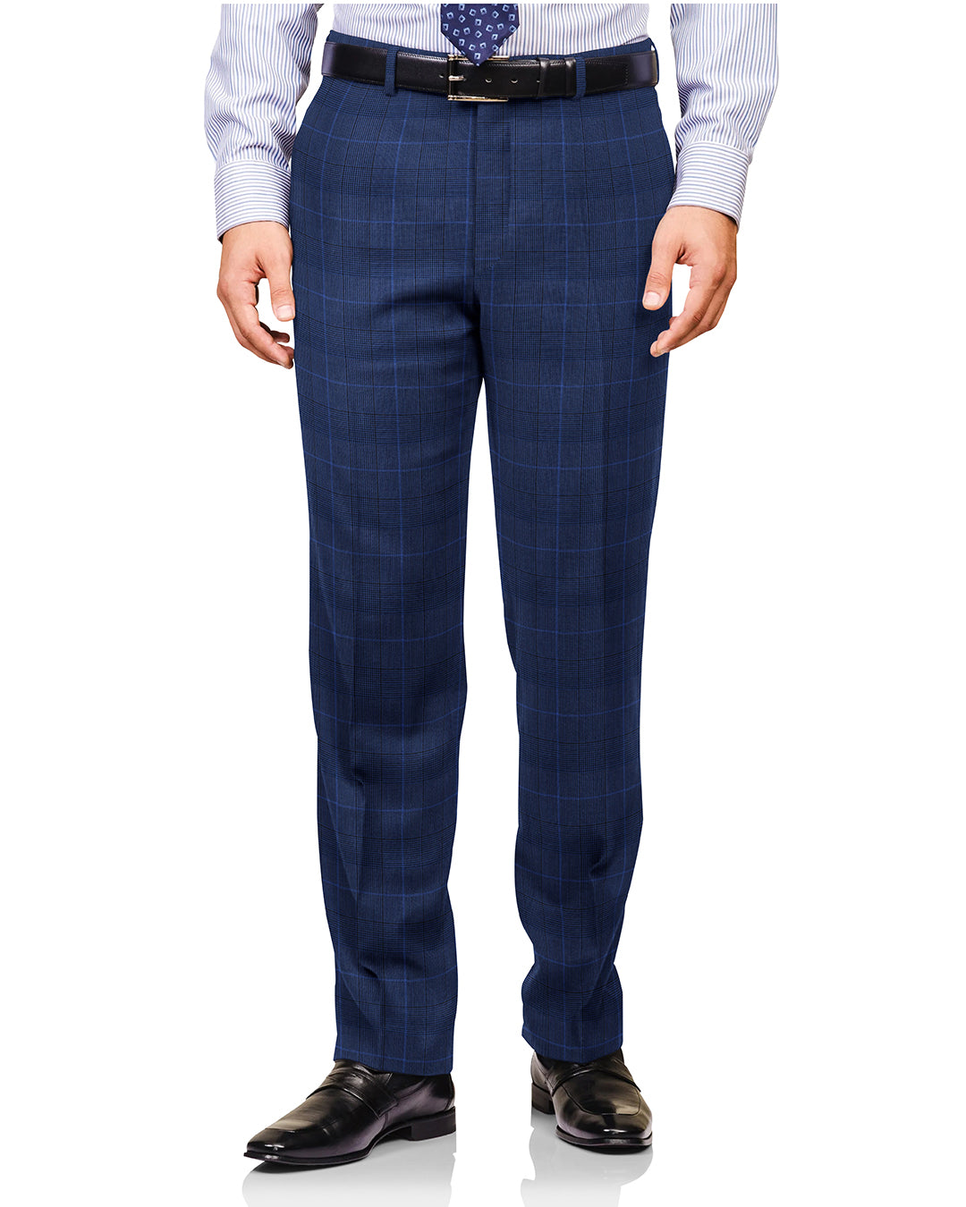 Loro Piana: Dark Royal Blue Prince Of Wales