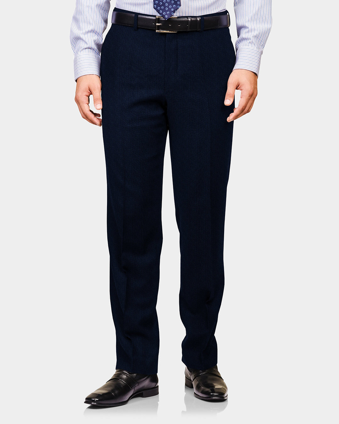 Loro Piana: Dark Blue Checks - 2