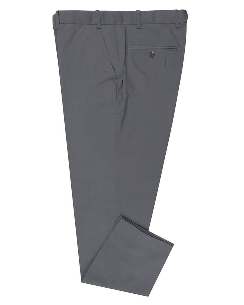 Steel Grey Twill Chino