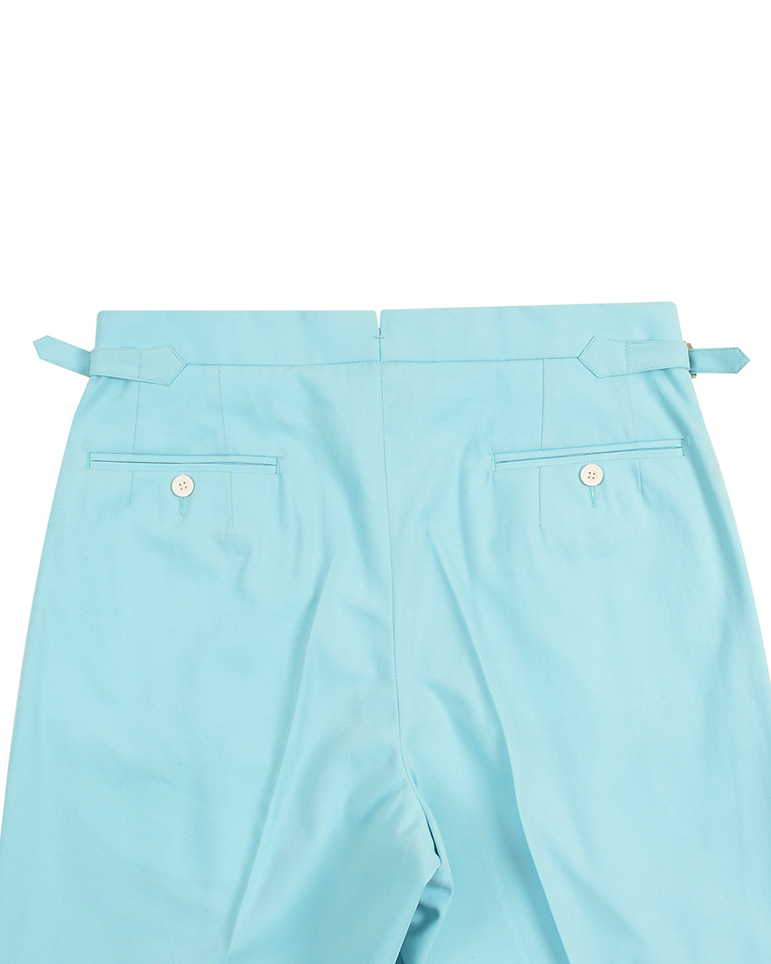 Gulf Stream Blue Cotton Twill Pant