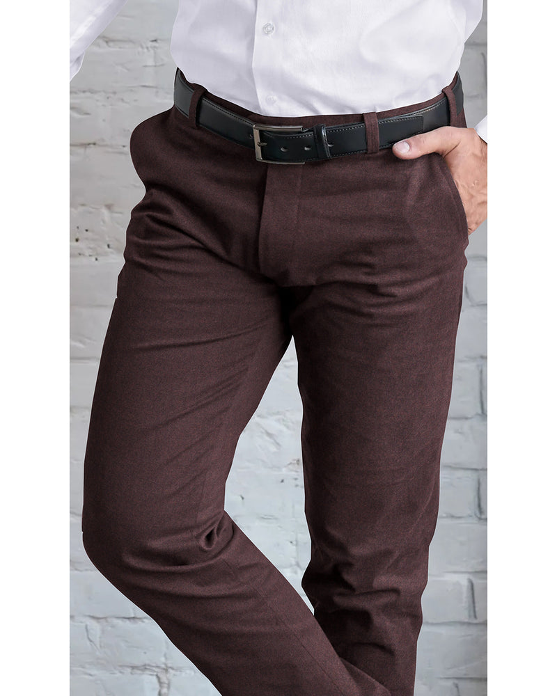 VBC -100% Wool Maroon Twill