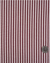 Shorts in Rose Red White Bengal Stripes Seersucker
