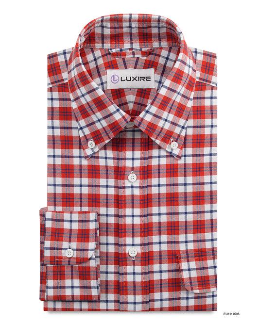 Oxford: Red Navy Madras