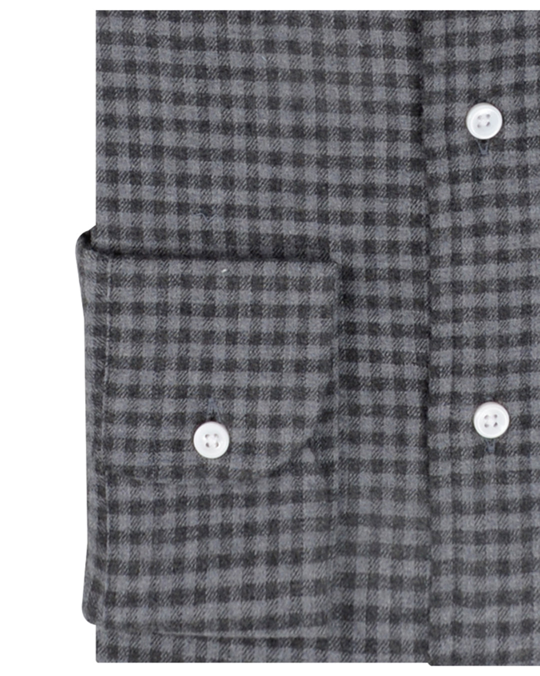 Mini Nightshadow Grey Gingham Flannel - 3