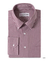 Brick Maroon Gingham Checks
