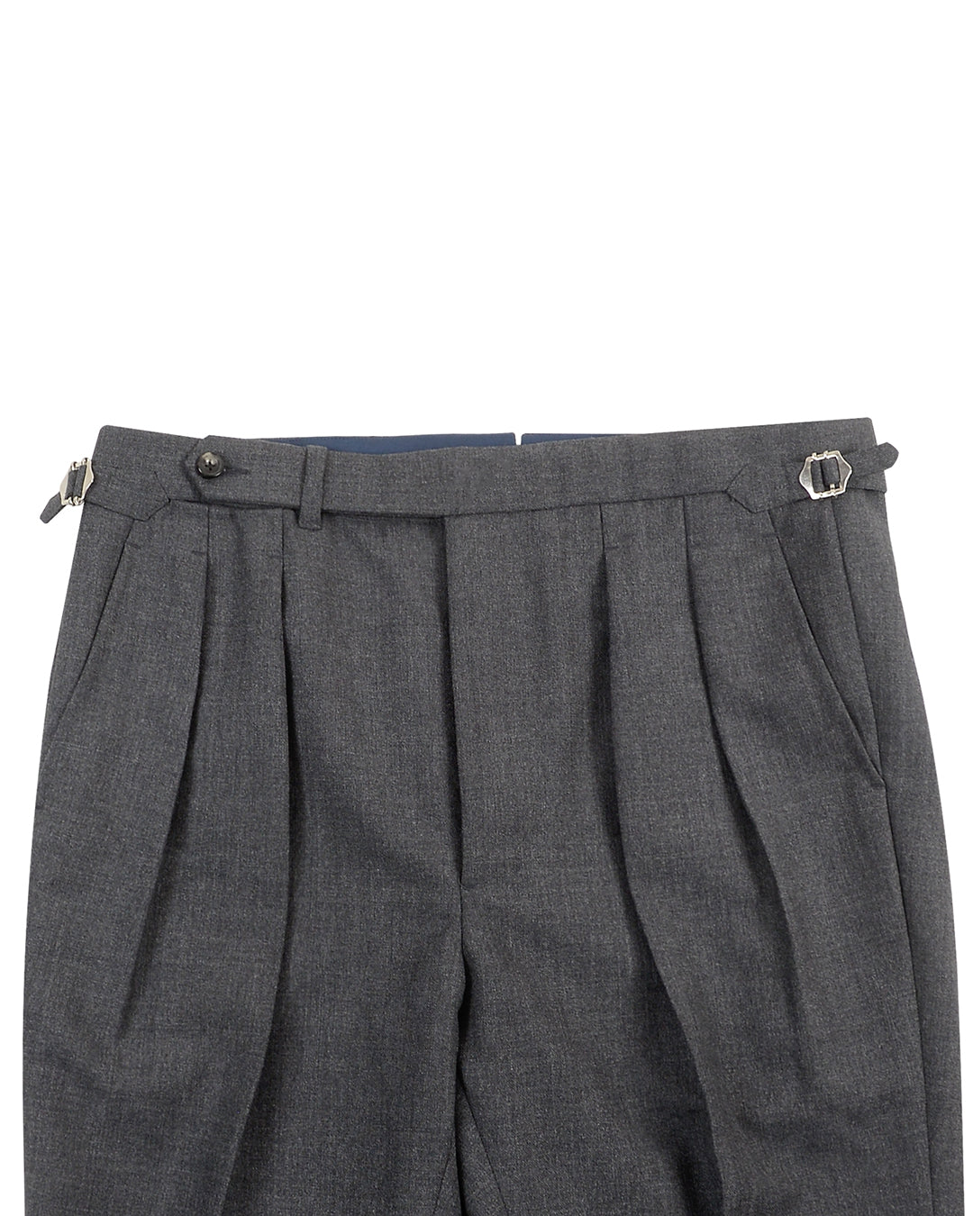 Minnis Fresco III  Pants: 3 Ply  Plain Mid Grey - 2