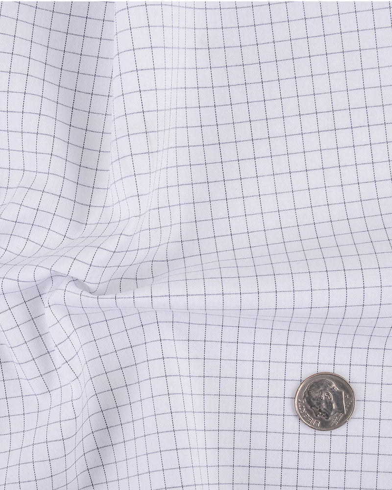 Pinstrip Black Graph Checks