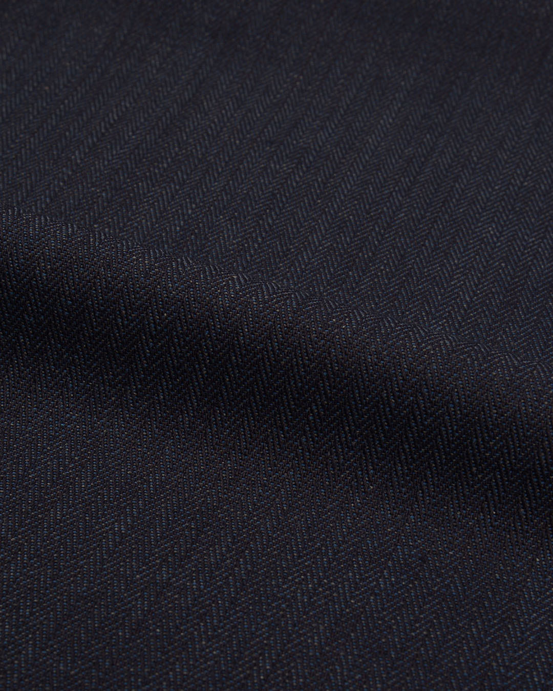 Luxire Noragi / Kimono in Indigo Herringbone