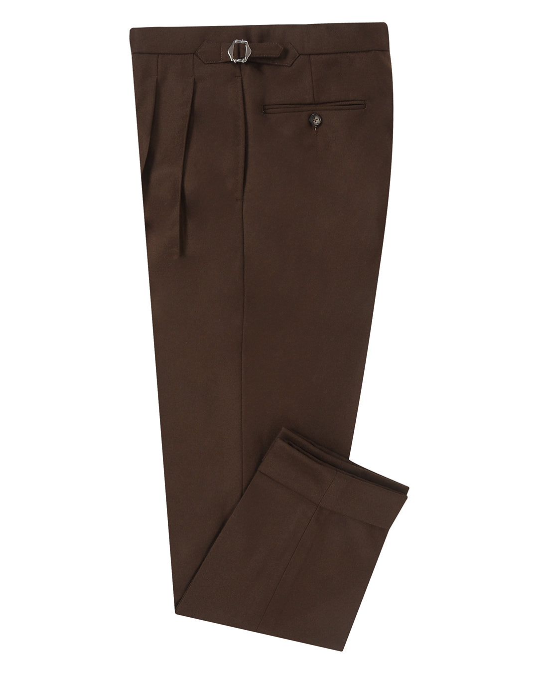 VBC Brown Woollen Flannel - 1