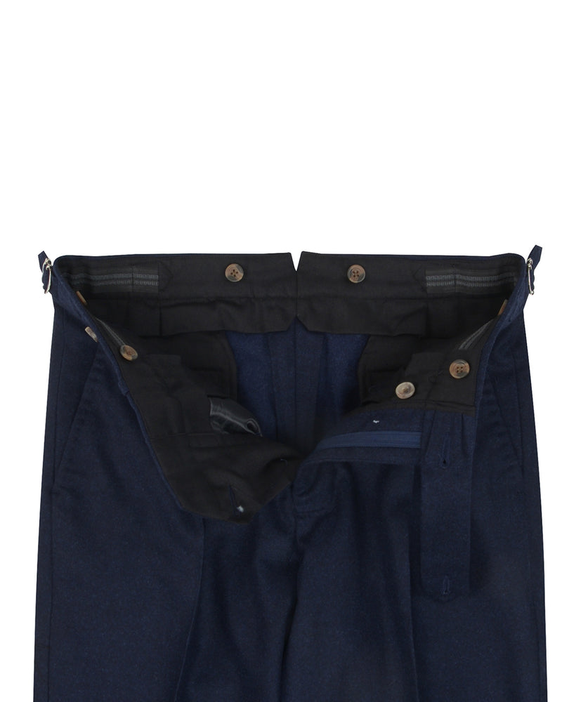 VBC Dark Navy Woollen Flannel