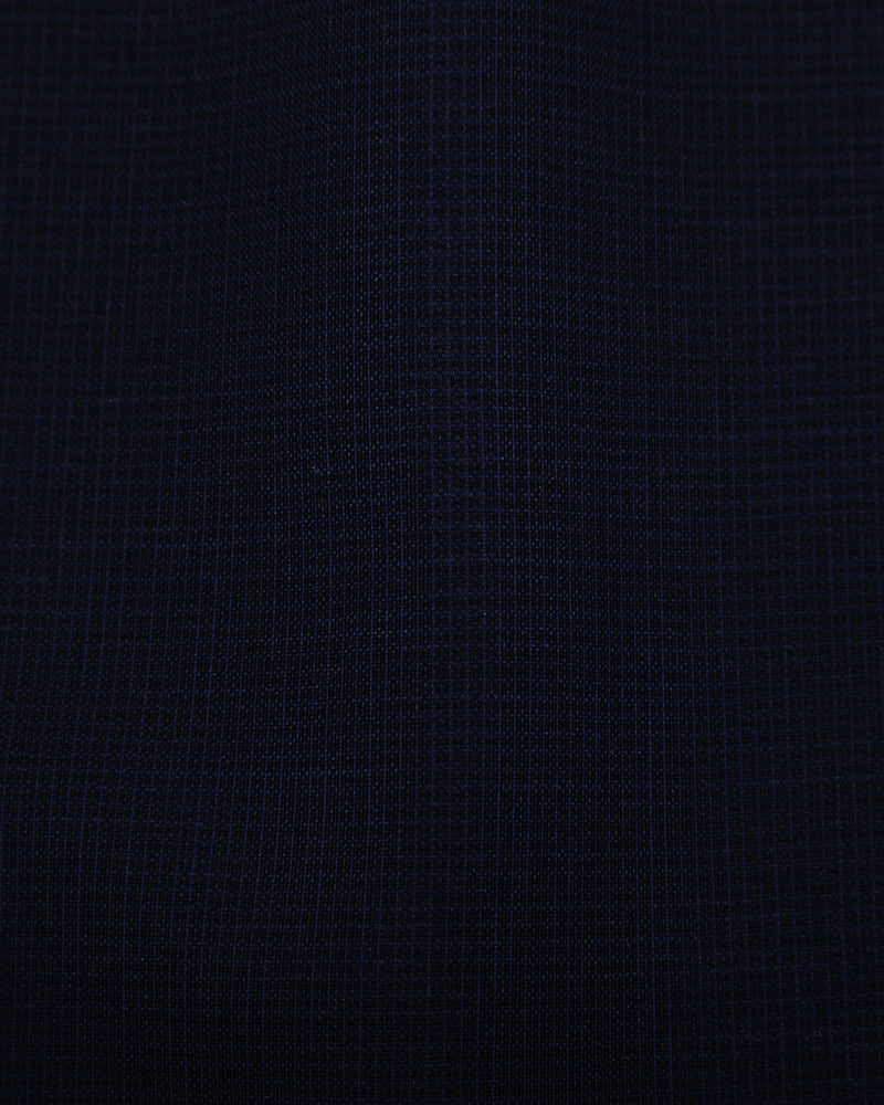 VBC Navy Blue Nano Checks Pants