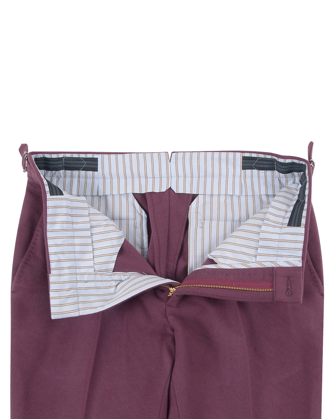 Zegna Maroon Cashco Moleskin - 3