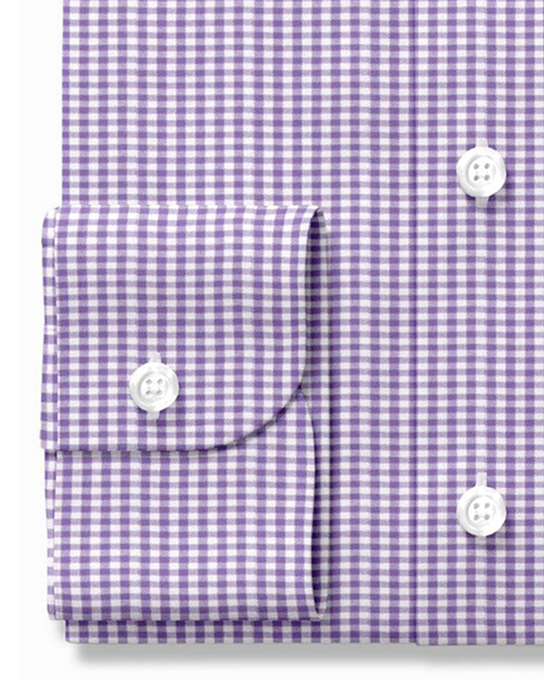 Purple Mini Gingham on White - 3