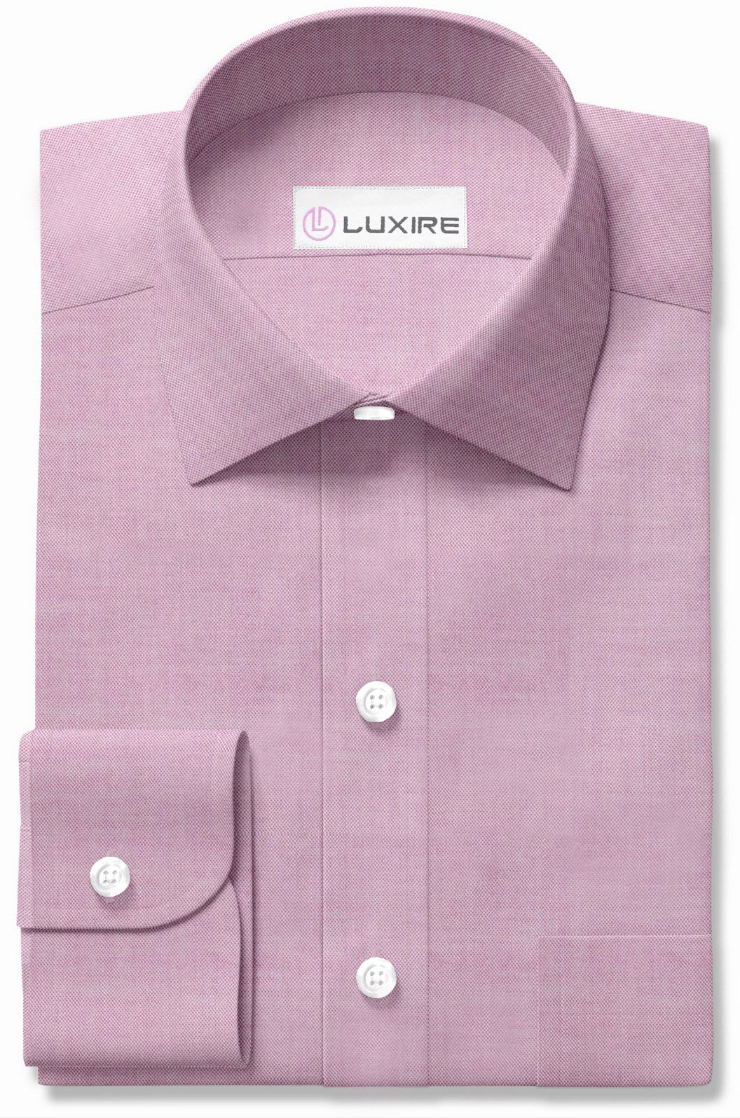 Violet Pink Pinpoint Oxford