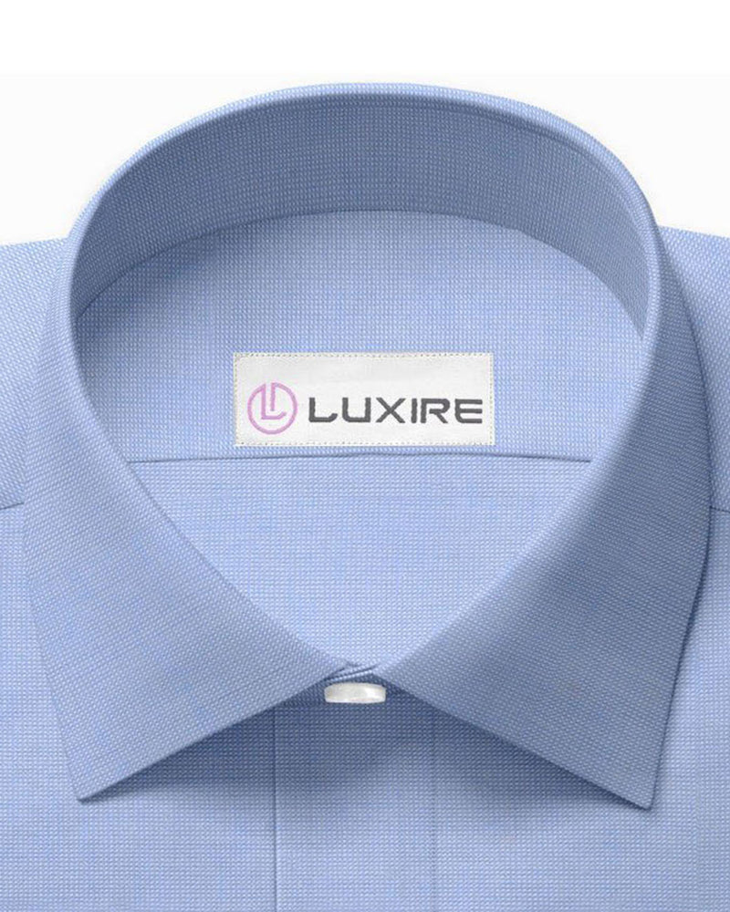 Blue Dress Shirt End on End