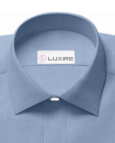 Sky Blue Pinpoint Oxford