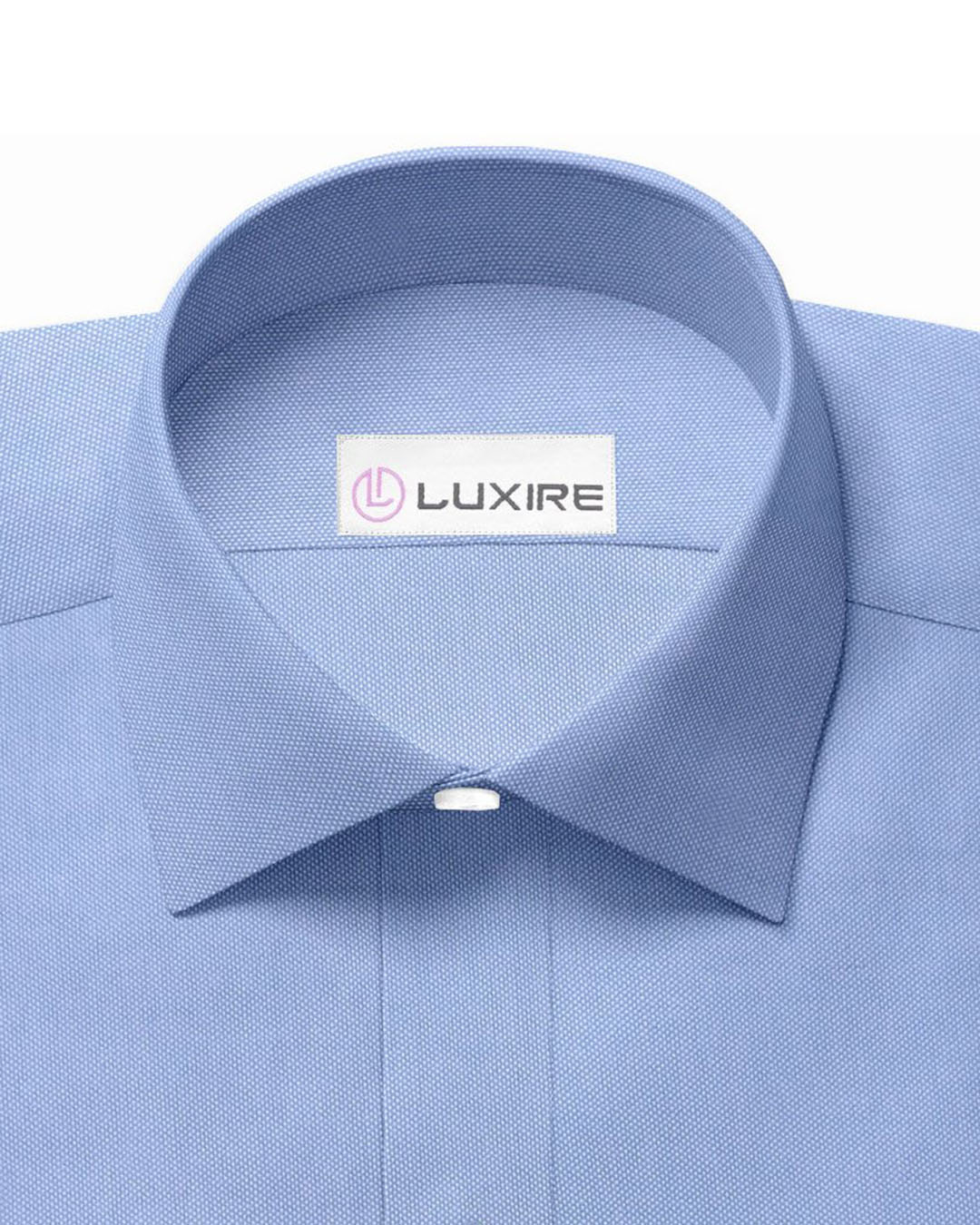 Mid Blue Pinpoint Oxford Dress Shirt - 2