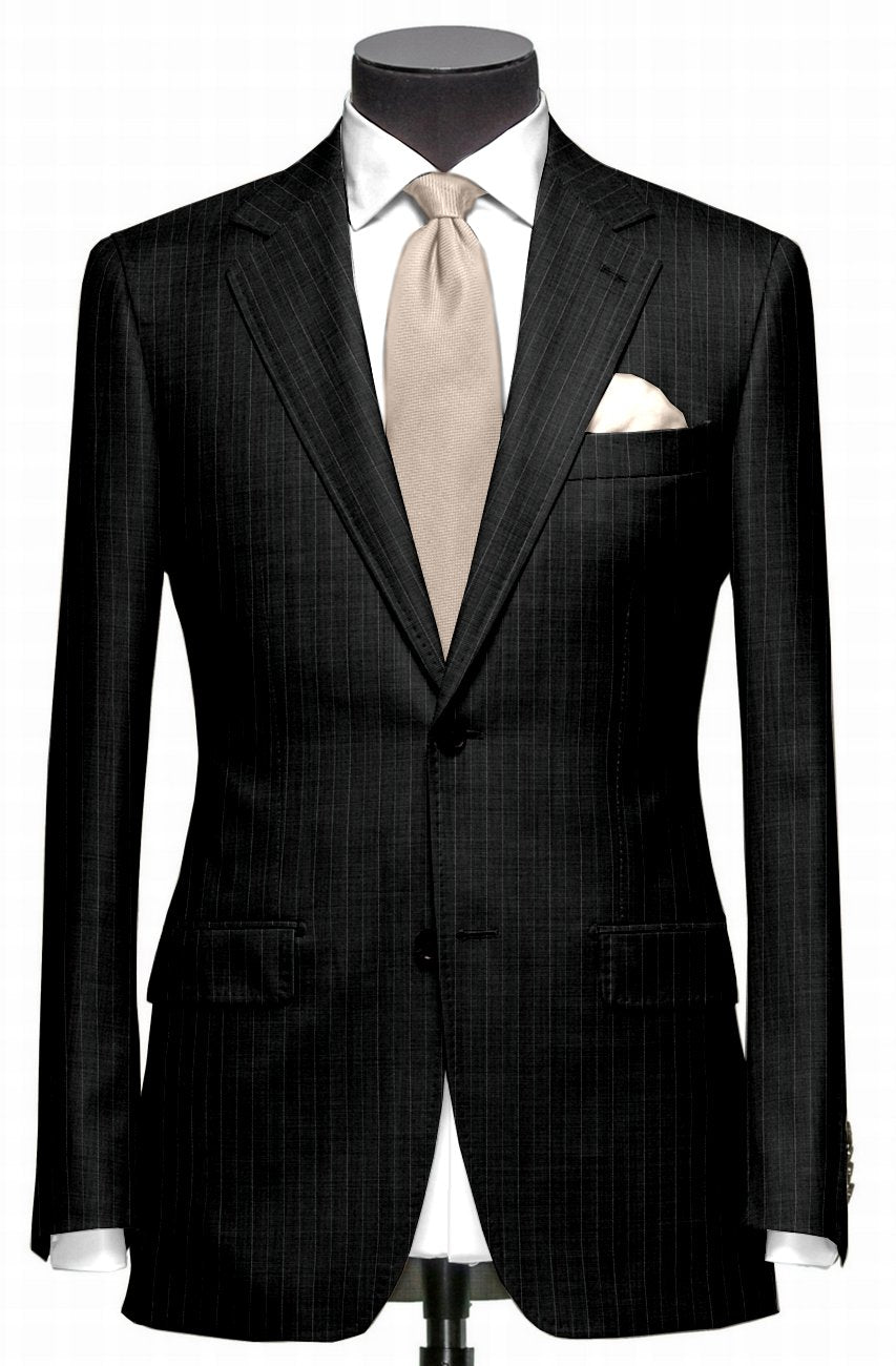 Dugdale Fine Worsted - Grey Stripe Jacket - 1