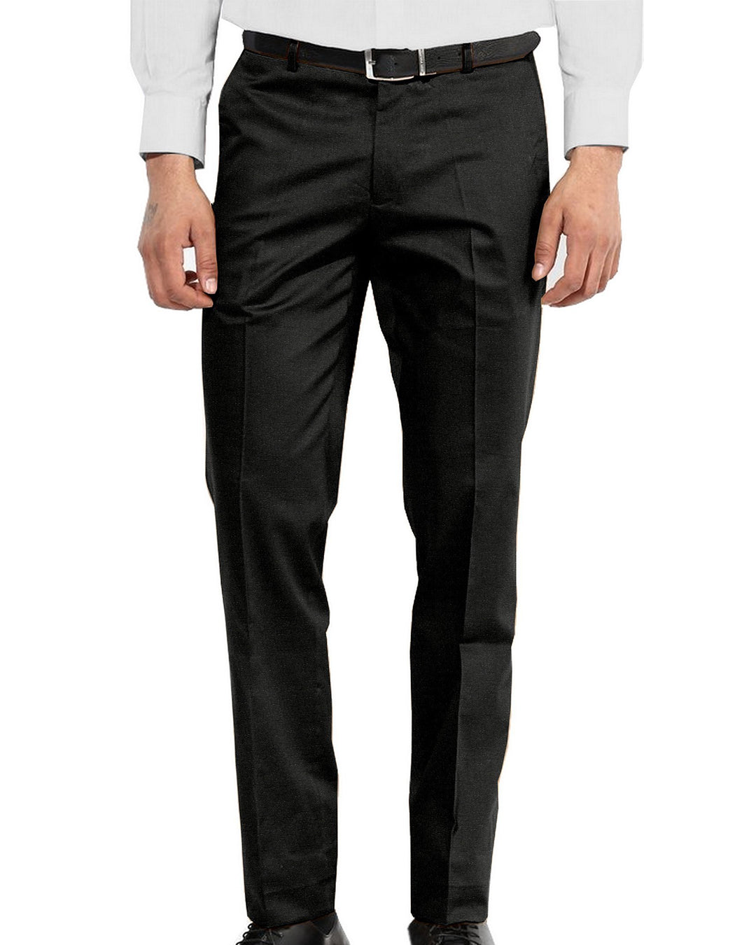 Dugdale Fine Worsted Pant - Dark Grey Pinhead