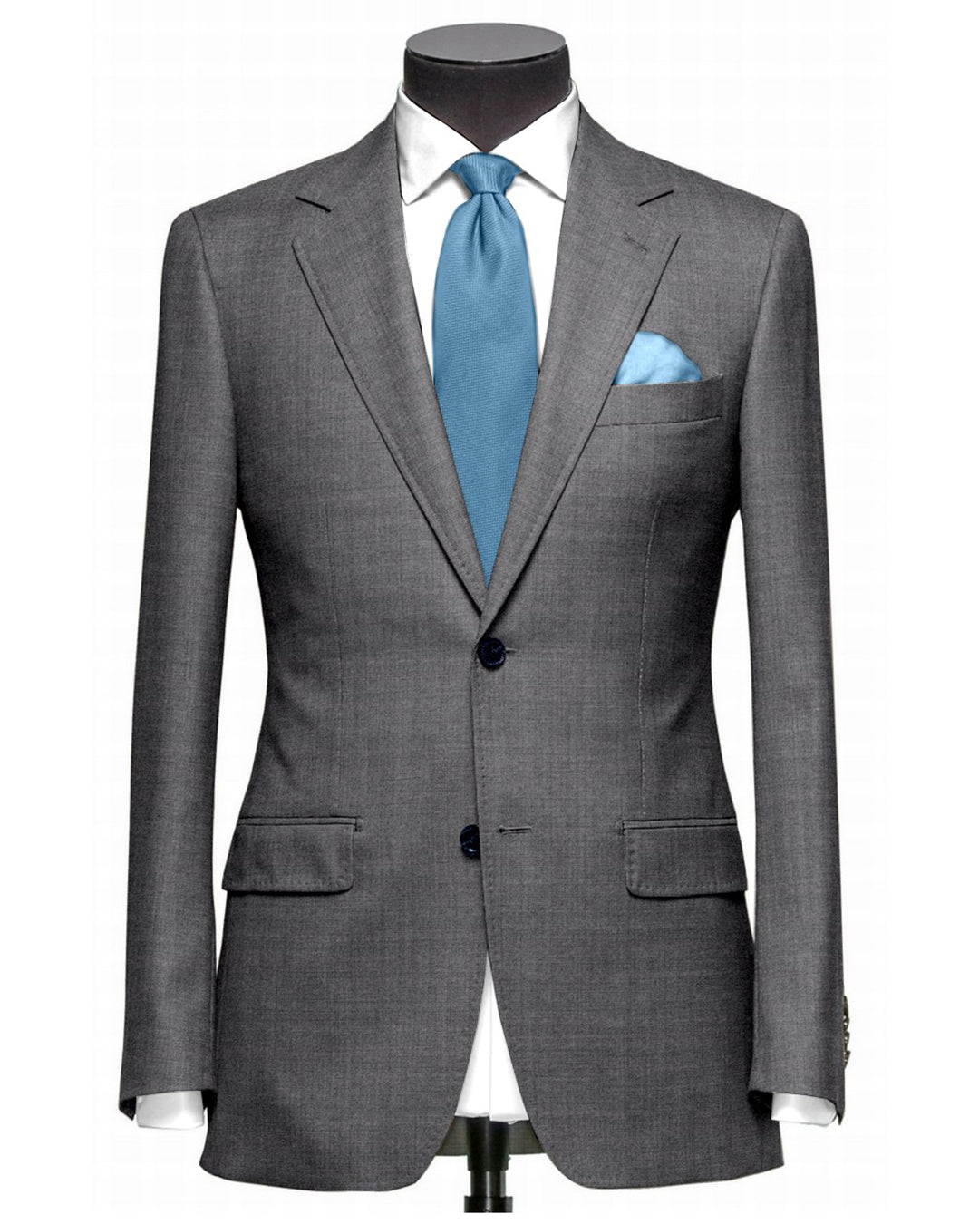 EThomas Wool Cashmere: Light Grey Wool Jacket - 1