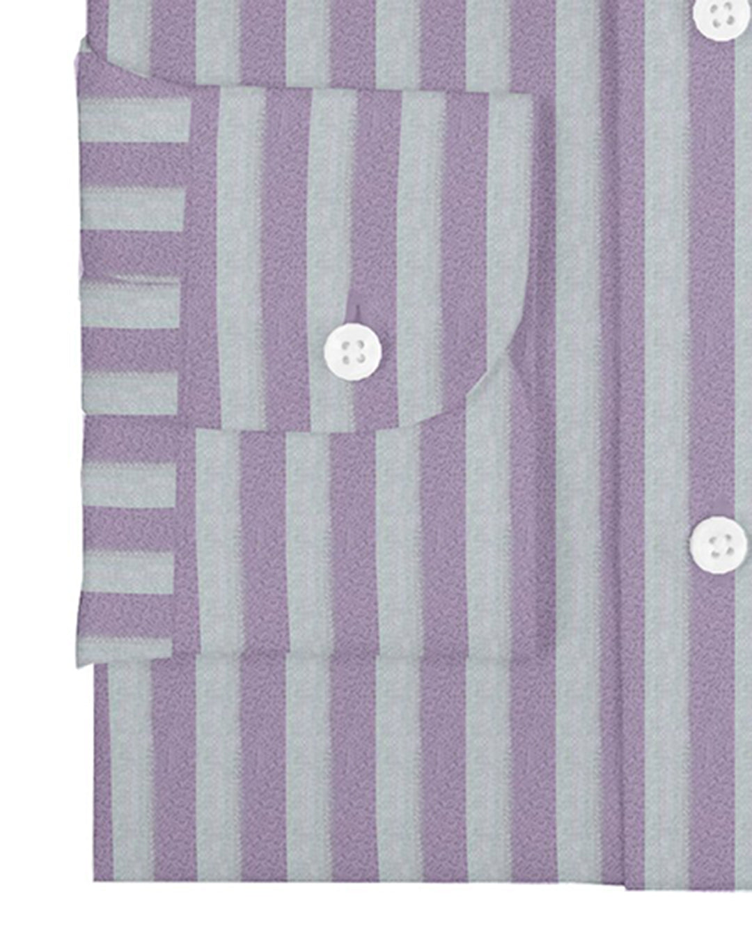 Linen: Pink Bengal Stripes On White